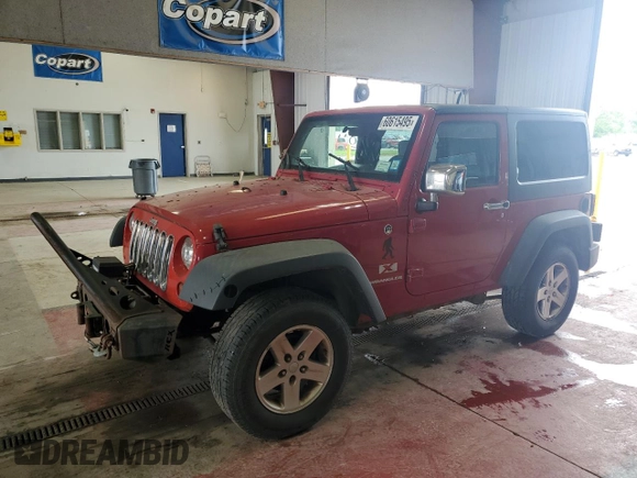 2008 Jeep Wrangler X с VIN 1J4FA24158L560025, выставлен на аукционе Copart как лот 60615495 с пробегом 201 249 миль миль и Чистый • Clean title. История ставок и продаж доступна на DreamBid. Изображение 1.