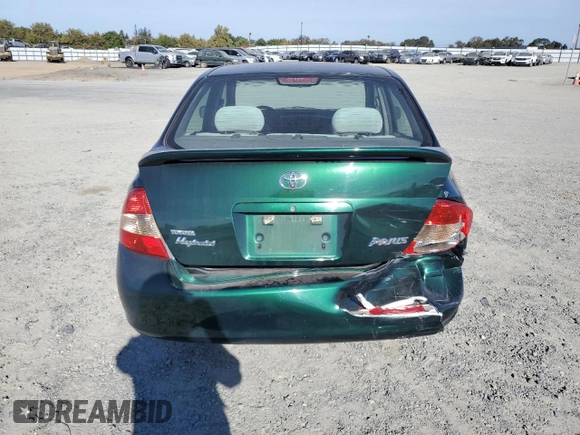 2003 Toyota Prius with VIN JT2BK18U530072437, listed as a Copart auction lot 75344804 with 0 mi miles and Salvage Title. Bid and sale history available at carsss.com. Image 6.