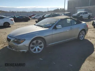 2006 BMW 6 Series 650Ci with VIN WBAEK13416CN76818, listed as a Copart auction lot 83292504 with 94,653 mi miles and Clean Title. Bid and sale history available at carsss.com. Image 1.