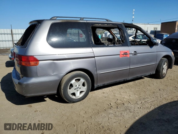 2000 Honda Odyssey EX z VIN 2HKRL187XYH609309, wystawiony jako Copart lot #47121895 z przebiegiem Nie podano mil oraz Nie do naprawy • Non repairable. Historia ofert i sprzedaży dostępna na DreamBid. Obrazek 3.