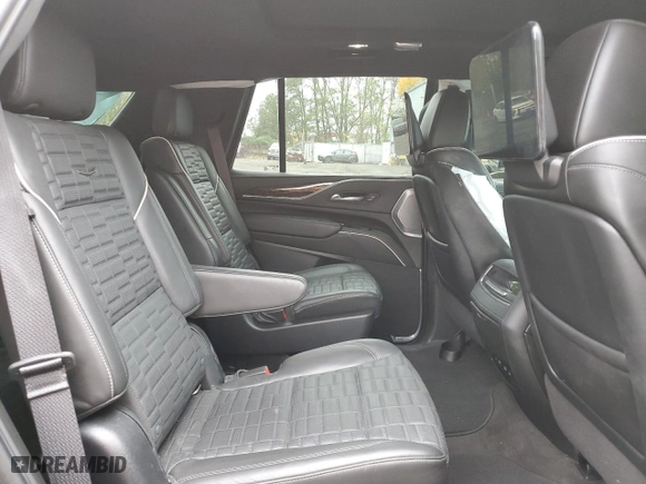 2022 Cadillac Escalade Sport Platinum with VIN 1GYS4GKL5NR166461, listed as a Copart auction lot 79313394 with 32,586 mi miles and Salvage Title. Bid and sale history available at carsss.com. Image 11.