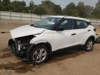 2022 Nissan Kicks S with VIN 3N1CP5BV9NL532097, listed as a Copart auction lot 58544745 with 22,346 mi miles and Salvage title. Bid and sale history available at DreamBid. Image 1.