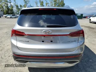 2023 Hyundai Santa Fe Hybrid Limited with VIN 5NMS5DA19PH013705, listed as a Copart auction lot 56336944 with 7,026 mi miles and Salvage Title. Bid and sale history available at carsss.com. Image 6.