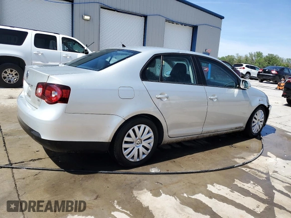2010 Volkswagen Jetta S with VIN 3VWJX7AJ8AM078912, listed as a Copart auction lot 53741805 with Not provided miles and Salvage title. Bid and sale history available at DreamBid. Image 3.