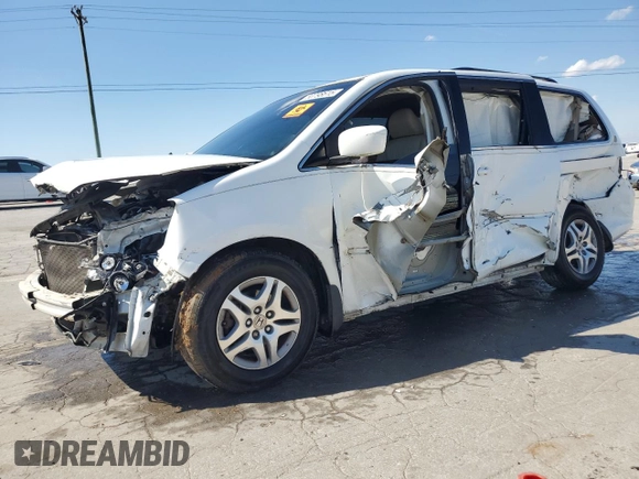 2007 Honda Odyssey EX-L with VIN 5FNRL38677B420231, listed as a Copart auction lot 50798615 with 0 mi miles and Salvage Title. Bid and sale history available at carsss.com. Image 1.