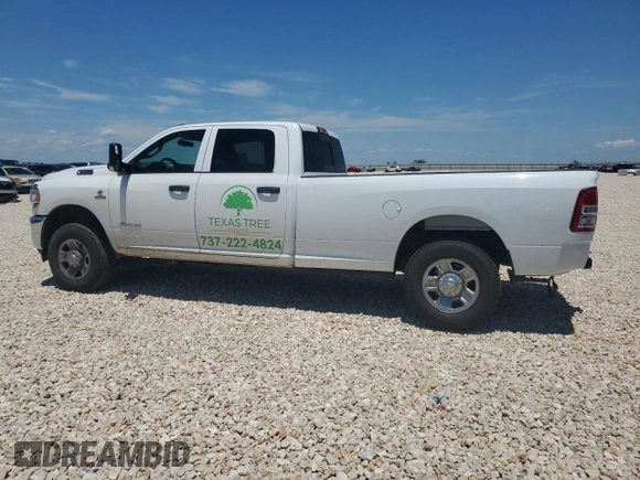 2021 Ram 3500 Tradesman with VIN 3C63R3GL9MG687296, listed as a Copart auction lot 61474374 with 87,027 mi miles and Salvage Title. Bid and sale history available at carsss.com. Image 2.