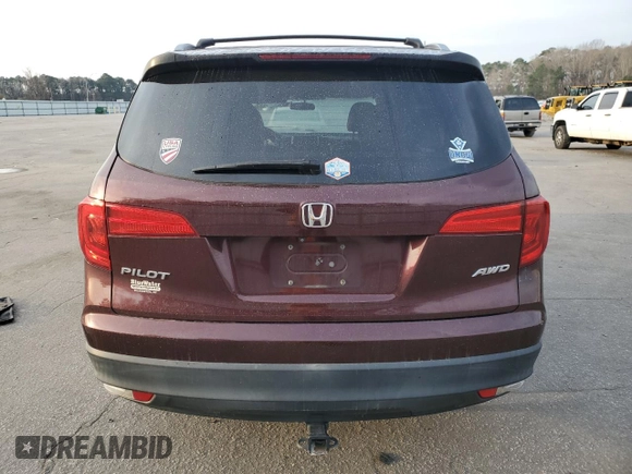 2016 Honda Pilot LX with VIN 5FNYF6H15GB065438, listed as a Copart auction lot 49120275 with 181,012 mi miles and Salvage Title. Bid and sale history available at carsss.com. Image 6.