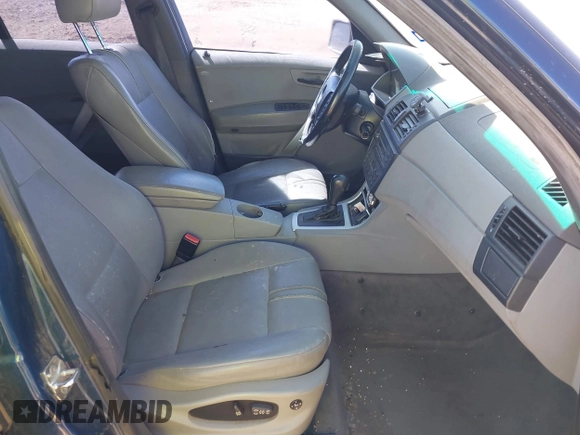 2004 BMW X3 3.0i with VIN WBXPA93494WA61936, listed as a IAAI auction lot 41831384 with 195,077 mi miles. Bid and sale history available at carsss.com. Image 5.