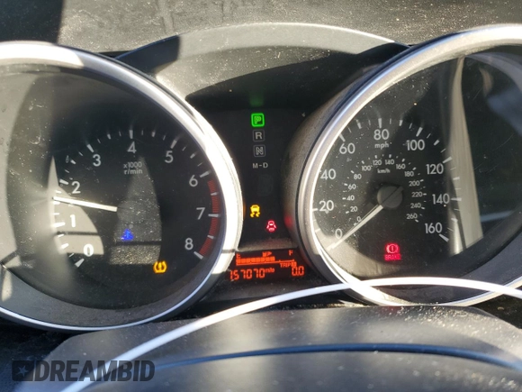 2015 Mazda 5 Sport with VIN JM1CW2BL1F0189846, listed as a Copart auction lot 41448545 with 157,070 mi miles and Salvage Title. Bid and sale history available at DreamBid. Image 9.