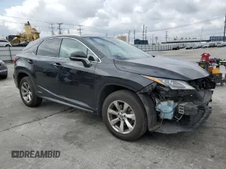 2019 Lexus RX 450h z VIN 2T2BGMCAXKC037688, wystawiony jako Copart lot #54735715 z przebiegiem 166 966 mil mil oraz Szkoda całkowita • Salvage title. Historia ofert i sprzedaży dostępna na DreamBid. Obrazek 4.