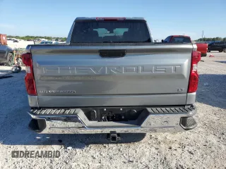 2025 Chevrolet Silverado 1500 LT with VIN 1GCPACED8SZ113623, listed as a Copart auction lot 49173355 with 7,155 mi miles and Salvage Title. Bid and sale history available at DreamBid. Image 6.