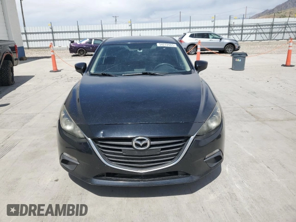 2014 Mazda 3 i Touring with VIN JM1BM1L74E1148214, listed as a Copart auction lot 54272605 with 158,278 mi miles and Salvage title. Bid and sale history available at DreamBid. Image 5.