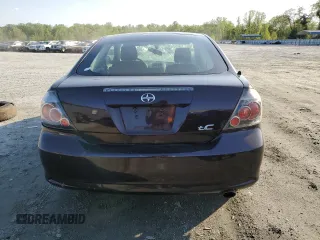 2008 Scion tC Spec with VIN JTKDE167780224285, listed as a Copart auction lot 52392335 with 200,244 mi miles and Salvage Title. Bid and sale history available at carsss.com. Image 6.