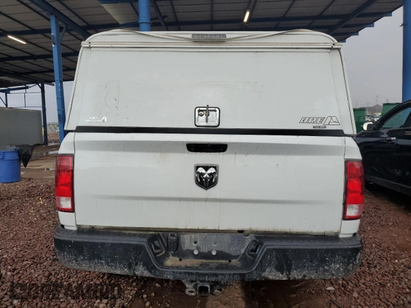 2021 Ram 1500 Tradesman with VIN 3C6JR6DG0MG535990, listed as a Copart auction lot 58473625 with 39,260 mi miles and Salvage title. Bid and sale history available at DreamBid. Image 6.