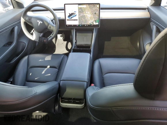 2020 Tesla Model 3 Standard Range Plus with VIN 5YJ3E1EA0LF784854, listed as a Copart auction lot 54994055 with 43,055 mi miles and Non Repairable. Bid and sale history available at DreamBid. Image 8.