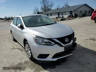 2019 Nissan Sentra S with VIN 3N1AB7AP7KY267375, listed as a Copart auction lot 46686645 with 81,036 mi miles and Salvage Title. Bid and sale history available at carsss.com. Image 10.