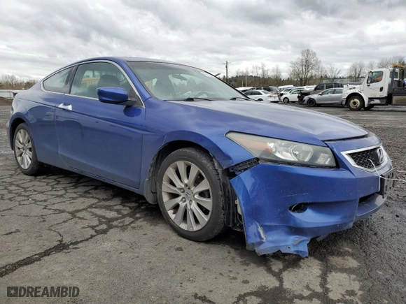 2008 Honda Accord Cpe EX-L with VIN 1HGCS22858A800418, listed as a Copart auction lot 49005395 with 157,987 mi miles and Salvage Title. Bid and sale history available at carsss.com. Image 4.