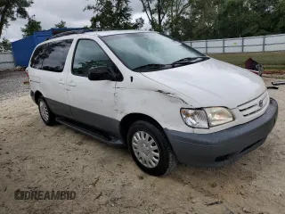 2002 Toyota Sienna CE with VIN 4T3ZF19C02U443501, listed as a Copart auction lot 79416604 with 81,685 mi miles and Salvage Title. Bid and sale history available at carsss.com. Image 4.