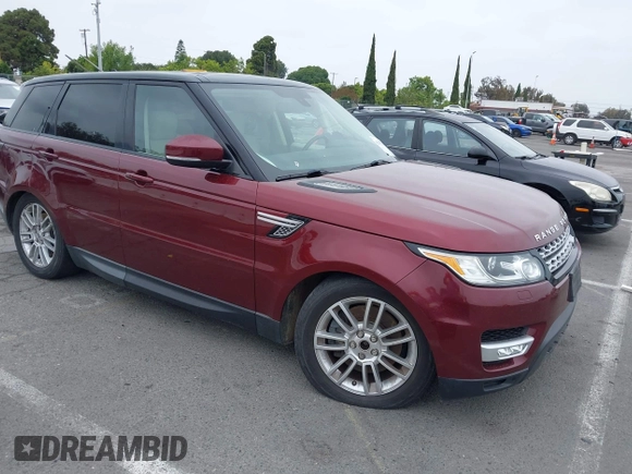 2015 Land Rover Range Rover Sport HSE with VIN SALWR2VF2FA625097, listed as a IAAI auction lot 42397258 with 79,224 mi miles and . Bid and sale history available at DreamBid. Image 1.