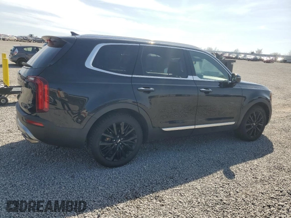 2020 Kia Telluride SX with VIN 5XYP5DHCXLG045399, listed as a Copart auction lot 51464265 with 108,669 mi miles and Salvage Title. Bid and sale history available at DreamBid. Image 3.