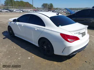 2019 Mercedes-Benz CLA with VIN WDDSJ4EB2KN729555, listed as a IAAI auction lot 41730007 with 50,914 mi miles. Bid and sale history available at carsss.com. Image 3.
