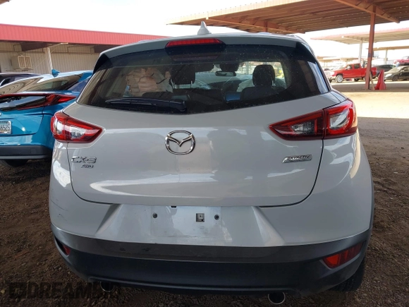 2019 Mazda CX-3 Sport with VIN JM1DKFB79K1400841, listed as a IAAI auction lot 41653084 with 77,210 mi miles. Bid and sale history available at carsss.com. Image 16.