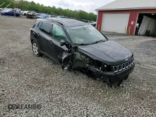 2018 Jeep Compass Altitude with VIN 3C4NJDBBXJT131563, listed as a Copart auction lot 53225344 with 85,060 mi miles and Salvage Title. Bid and sale history available at carsss.com. Image 12.