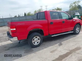 2005 Ford F-150 XLT with VIN 1FTPW14515KE57937, listed as a IAAI auction lot 42135895 with 172,872 mi miles. Bid and sale history available at carsss.com. Image 4.
