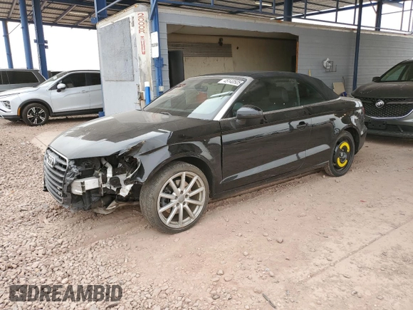 2015 Audi A3 1.8T Premium with VIN WAU6CLFF4F1133245, listed as a Copart auction lot 45140505 with 84,529 mi miles and Salvage Title. Bid and sale history available at carsss.com. Image 1.