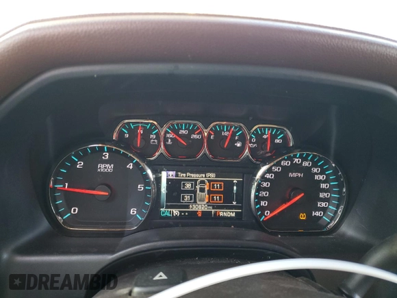 2016 Chevrolet Silverado 1500 High Country with VIN 3GCUKTEC4GG149954, listed as a Copart auction lot 82769224 with 130,820 mi miles and Salvage Title. Bid and sale history available at DreamBid. Image 9.
