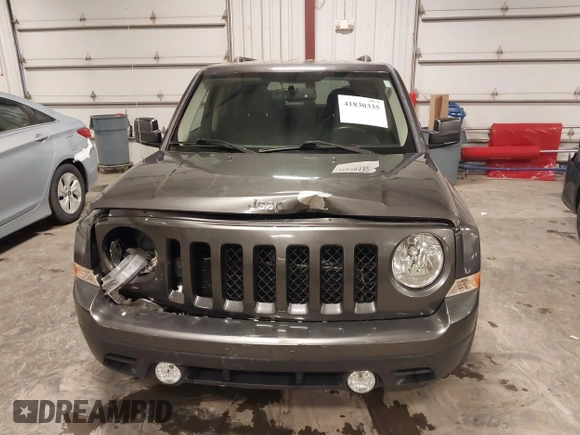 2016 Jeep Patriot Sport with VIN 1C4NJPBA9GD547711, listed as a IAAI auction lot 41830335 with 85,603 mi miles and . Bid and sale history available at carsss.com. Image 12.