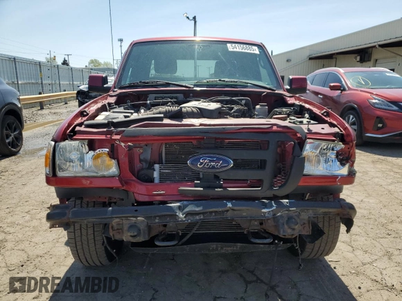2010 Ford Ranger XLT with VIN 1FTLR4FE9APA23704, listed as a Copart auction lot 54156885 with 109,170 mi miles and Salvage title. Bid and sale history available at DreamBid. Image 5.