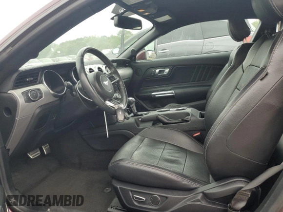 2018 Ford Mustang EcoBoost with VIN 1FA6P8TH5J5110591, listed as a Copart auction lot 59494075 with 78,496 mi miles and Salvage title. Bid and sale history available at DreamBid. Image 7.
