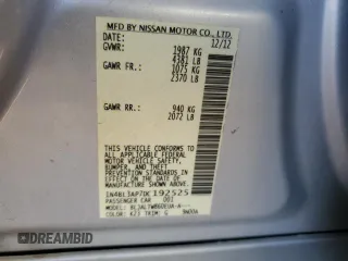 2013 Nissan Altima SV z VIN 1N4BL3AP7DC192525, wystawiony jako Copart lot #57484695 z przebiegiem 251 758 mil mil oraz Szkoda całkowita • Salvage title. Historia ofert i sprzedaży dostępna na DreamBid. Obrazek 12.