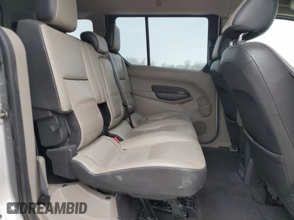 2015 Ford Transit Connect Wagon Titanium with VIN NM0GE9G76F1224395, listed as a Copart auction lot 41607845 with 199,980 mi miles and Salvage Title. Bid and sale history available at carsss.com. Image 11.