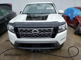 2022 Nissan Frontier S with VIN 1N6ED1EK6NN646015, listed as a Copart auction lot 53599054 with 21,055 mi miles and Salvage title. Bid and sale history available at DreamBid. Image 5.