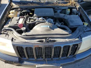 1999 Jeep Grand Cherokee Limited with VIN 1J4GW68N9XC743436, listed as a Copart auction lot 86803524 with 129,204 mi miles and Clean Title. Bid and sale history available at carsss.com. Image 12.