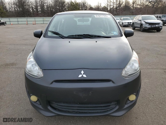 2015 Mitsubishi Mirage DE with VIN ML32A3HJ8FH000488, listed as a Copart auction lot 51011125 with 198,947 mi miles and Clean Title. Bid and sale history available at carsss.com. Image 5.