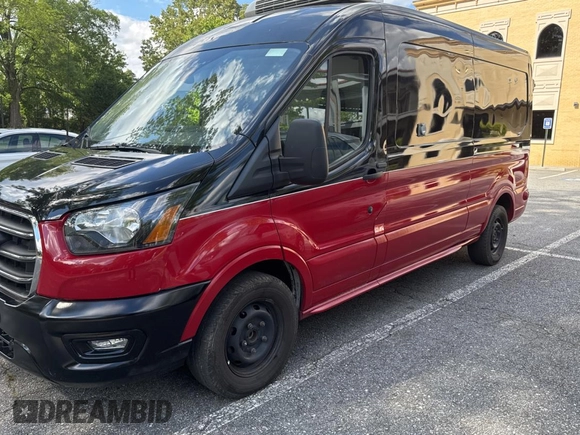 2020 Ford Transit Cargo with VIN 1FTBR1C82LKB19778, listed as a Copart auction lot 56050145 with 62,939 mi miles and Clean Title. Bid and sale history available at DreamBid. Image 2.