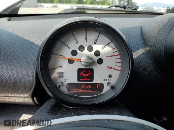 2013 MINI Countryman S with VIN WMWZC3C57DWP23397, listed as a Copart auction lot 61419665 with 139,838 mi miles and Salvage title. Bid and sale history available at DreamBid. Image 9.
