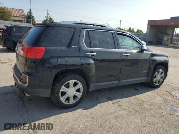 2017 GMC Terrain SLT with VIN 2GKFLUE33H6198110, listed as a Copart auction lot 64400434 with Not Provided miles and Salvage Title. Bid and sale history available at DreamBid. Image 3.