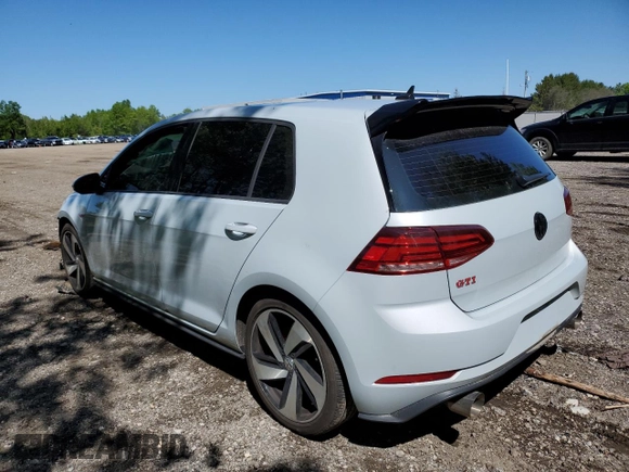 2019 Volkswagen GTI S z VIN 3VW6T7AU6KM012078, wystawiony jako Copart lot #57397505 z przebiegiem 47 324 mil mil oraz Szkoda całkowita • Salvage title. Historia ofert i sprzedaży dostępna na DreamBid. Obrazek 2.
