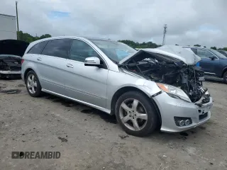 2011 Mercedes-Benz R 350 with VIN 4JGCB6FE1BA136496, listed as a Copart auction lot 58072355 with 151,858 mi miles and Salvage title. Bid and sale history available at DreamBid. Image 4.