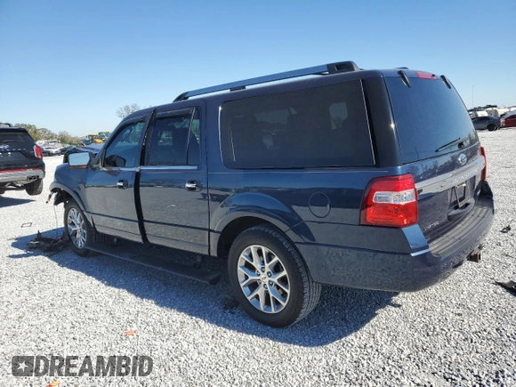 2016 Ford Expedition Max Limited с VIN 1FMJK1KT4GEF02966, выставлен на аукционе Copart как лот 87644885 с пробегом 117 220 миль миль и Списание • Salvage title. История ставок и продаж доступна на DreamBid. Изображение 2.