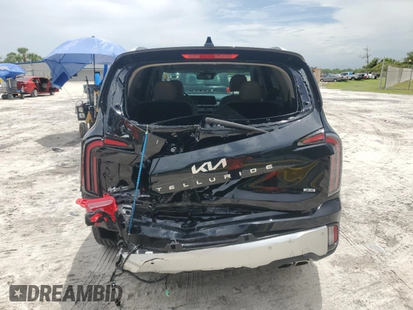 2024 Kia Telluride SX X-Line с VIN 5XYP5DGC7RG501711, выставлен на аукционе Copart как лот 63407215 с пробегом 17 659 миль миль и На запчасти • Non repairable. История ставок и продаж доступна на DreamBid. Изображение 6.