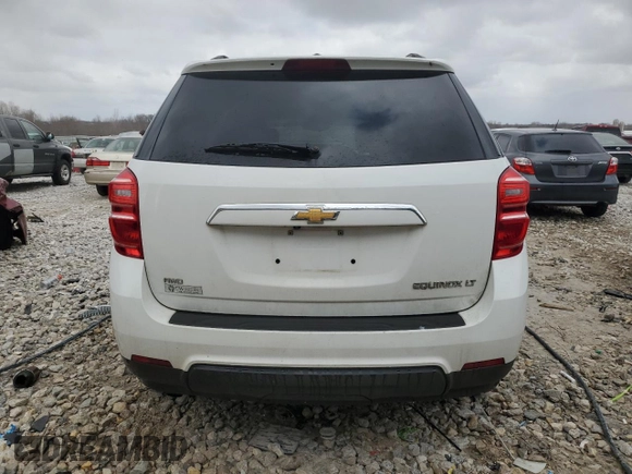 2016 Chevrolet Equinox LT with VIN 2GNFLFEK3G6244894, listed as a Copart auction lot 52291645 with 0 mi miles and Clean Title. Bid and sale history available at carsss.com. Image 6.