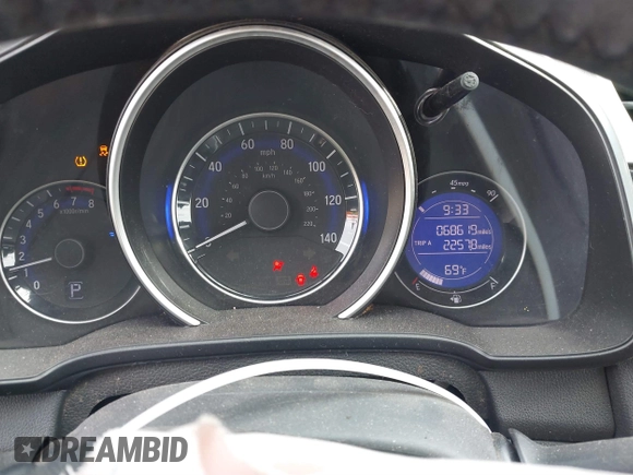 2017 Honda Fit EX-L with VIN JHMGK5H8XHS022733, listed as a IAAI auction lot 41814563 with 68,619 mi miles and . Bid and sale history available at DreamBid. Image 7.