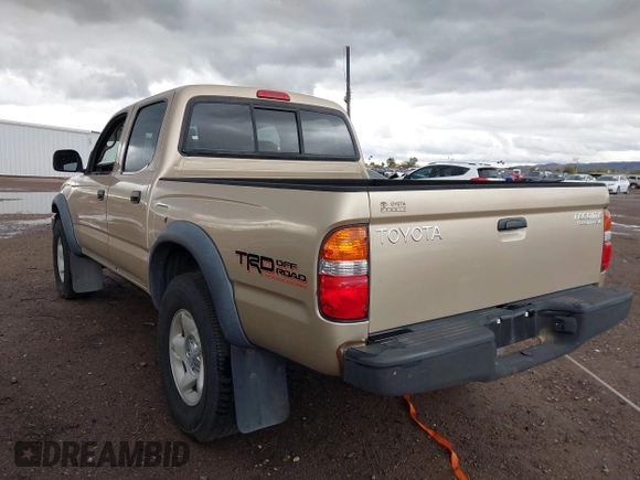 2002 Toyota Tacoma PreRunner with VIN 5TEGN92N62Z114245, listed as a IAAI auction lot 41750547 with 447,751 mi miles and . Bid and sale history available at DreamBid. Image 3.