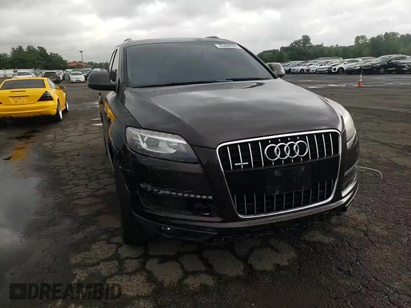 2014 Audi Q7 3.0T Premium with VIN WA1CGAFE5ED002578, listed as a Copart auction lot 65408924 with 99,000 mi miles and Salvage Title. Bid and sale history available at carsss.com. Image 12.