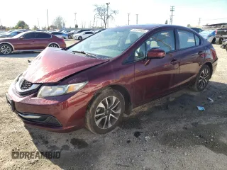 2015 Honda Civic Sedan EX with VIN 19XFB2F86FE241381, listed as a Copart auction lot 49438605 with 148,567 mi miles and Salvage Title. Bid and sale history available at carsss.com. Image 1.
